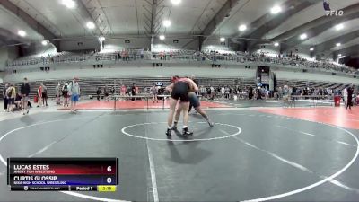 175 lbs 1st Place Match - Lucas Estes, Angry Fish Wrestling vs Curtis Glossip, Nixa High School Wrestling