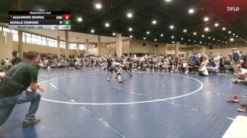 126 lbs Champ. Round 1 - Alejandro Edoria, All American Wrestling Club vs Achille Ormond, Pinning Pythons