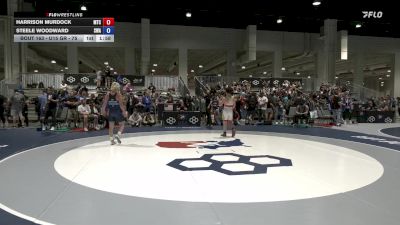 U15 GR - 75 lbs Champ. Round 1 - Harrison Murdock, Minion Training Center vs Steele Woodward, Sanderson Wrestling Academy