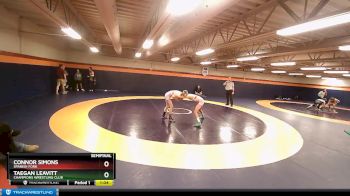 106 lbs Semifinal - Connor Simons, Spanish Fork vs Taegan Leavitt, Champions Wrestling Club