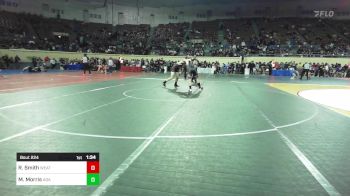 161 lbs Quarterfinal - Ryker Smith, Weatherford vs Michael Morris, Ada