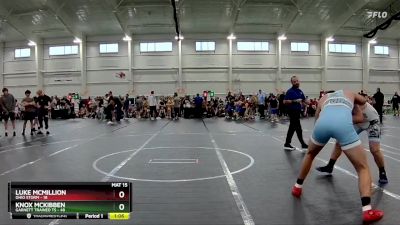 215 lbs Finals (8 Team) - Knox Mckibben, Garnett Trained TS vs Luke Mcmillion, Ohio Storm