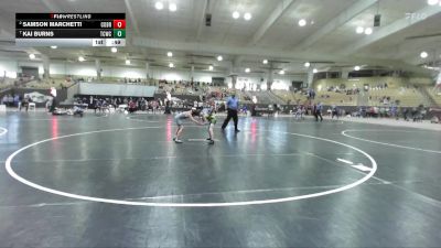 60 lbs 3rd Place Match - Samson Marchetti, Big Red Wrestling Club vs Kai Burns, Minion Training Center