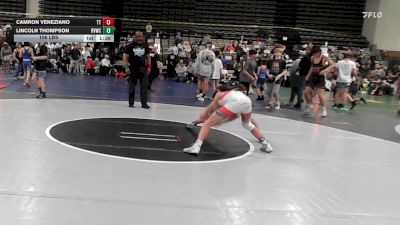 106 lbs Rr Rnd 7 - Camron Veneziano, Team Tugman - MSC vs Lincoln Thompson, Revolution Wrestling Club - MSC