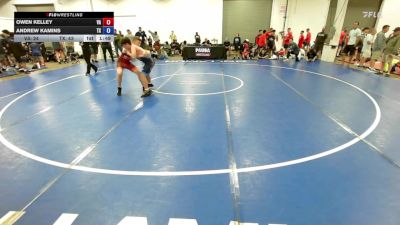 140 lbs Owen Kelley, Virginia vs Andrew Kamins, Texas