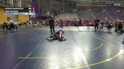 124 lbs Placement Matches (16 Team) - Natasha Markoutsis, Aurora vs Linda Holeman, Western New England