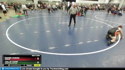 150 lbs Cons. Round 4 - Xavier Chavez, Arizona vs Collin Hamm, Wrestling Factory