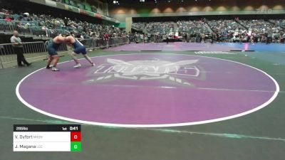 285 lbs Consi Of 32 #2 - Vitalik Dyfort, Meridian vs Joseph Magana, La Costa Canyon