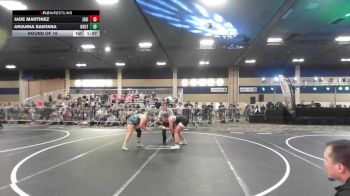 175 lbs Round Of 16 - Jade Martinez, Jedi Wr Ac vs Arianna Santana, Khutulun