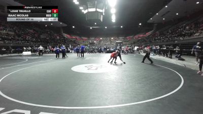 115 lbs Round Of 16 - Louie Trujillo, Central vs Isaac Nicolas, Woodlake