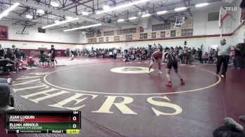 184 lbs Cons. Round 3 - Juan Luquin, Fresno City vs Elijah Arnold, Sacramento City College