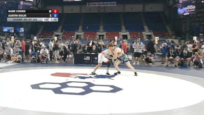 150 lbs Champ. Rd Of 128 - Gabe Cohen, New York vs Austin Solis, Illinois