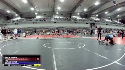 175 lbs Semifinal - Brice Henry, Thoroughbred Wrestling Academy (TWA) vs Lucas Estes, Angry Fish Wrestling