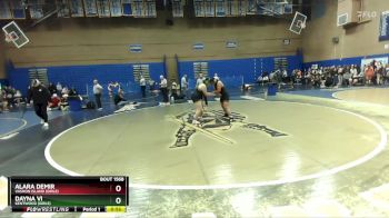 190lbs Cons. Round 6 - Dayna Vi, Kentwood (Girls) vs Alara Demir, Vashon Island (Girls)