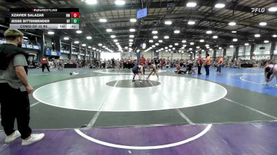 132 lbs Consi Of 32 #2 - Xzavier Salazar, NM vs Jesse Bittenbender, NY