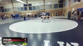 115lbs Cons. Round 3 - Sophie Reed, Black Hills (Girls) vs Pearl Cotter, Enumclaw (Girls)