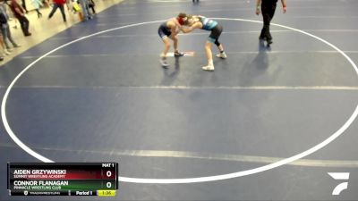 110 lbs Cons. Round 3 - Aiden Grzywinski, Summit Wrestling Academy vs Connor Flanagan, Pinnacle Wrestling Club