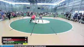 220 lbs Round 3 (8 Team) - Kaden Stitt, Oklahoma Red FS vs Brady Vaughan, Team Michigan Red