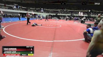 64 lbs Round 1 - Jameson Lohr, Williamsburg Wrestling Club vs Cole Zabriskie, Virginia Team Predator