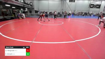 135A lbs Semifinal - Gabriel Hargrove, Yale Street vs Ellis Kirsch, Blair Academy