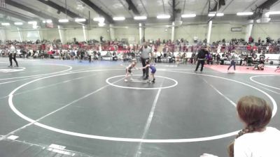 40 lbs Quarterfinal - Kyce Pena, Ignacio Wrestling Club vs Leticia Hernandez, PV Youth Wrestling