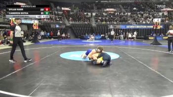 197 lbs Quarterfinal - Dylan Harr, JWU (Providence) vs Cameron Butka, Wilkes