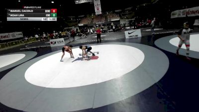 106 lbs Semis - Noah Lira, Inland Elite Wrestling Club vs Manuel Cacoilo, Daniel Cormier Wrestling Club