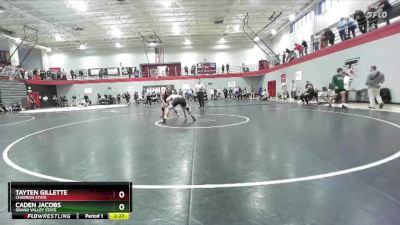 165 lbs Champ. Round 2 - Tayten Gillette, Chadron State vs Caden Jacobs, Grand Valley State