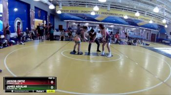132 lbs Champ Round 1 (16 Team) - James Aguilar, OutKast WC vs JAYKOB ORTIZ, Cypress Creek