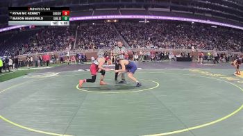 D4-157 lbs Quarterfinal - Mason Mansfield, Gobles vs Ryan Mc Kenney, Sandusky
