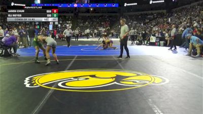 150 lbs Consi Of 16 #2 - Aiden Chur, Granite Hills (SD) vs Eli Reyes, Kingsburg (CS)