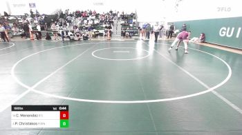 190 lbs Consi Of 8 #2 - Cris Menendez, Bethel vs Panagiotis Christakos, Foran