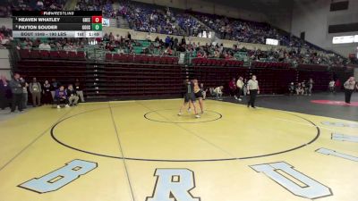 190 lbs Quarterfinal - Heaven Whatley, Greenwood vs Payton Souder, Goose Creek