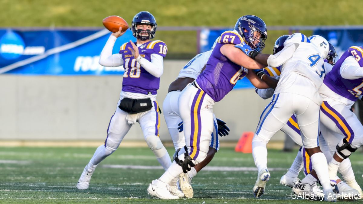 Jeff Undercuffler Leads UAlbany To First FCS Playoff Win