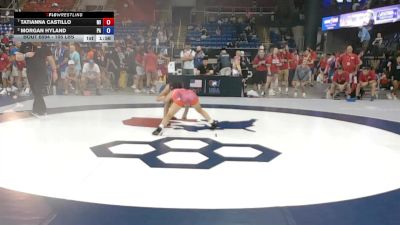 105 lbs Quarters - Tatianna Castillo, MI vs Morgan Hyland, PA