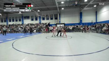 107 lbs Quarterfinal - Hailey Lewis, Silver Lake vs Andrea Carvalho, Lowell