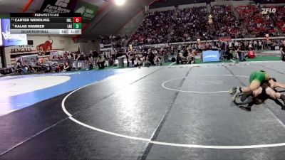 5A 157 lbs Quarterfinal - Kalab Hammer, Lakeland vs Carter Wendling, Hillcrest