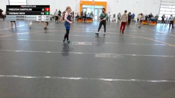 115/125 Round 1 - Thomas Rich, Palmetto State Wrestling vs Preston Bartolini, Carolina Reapers