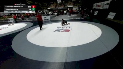 93 lbs Cons. Sub-semis - Antonio Barragan, Manteca Cobras Wrestling Club vs Isaiah Garcia, Ayala Smash Wrestling