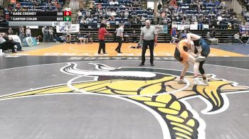 1 - 120 lbs Cons. Semi - Gabe Crewey, Rural Retreat vs Carter Coles, Mathews