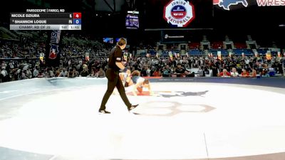 135 lbs Champ. Rd Of 32 - Nicole Dziura, Illinois vs Shannon Logue, Pennsylvania