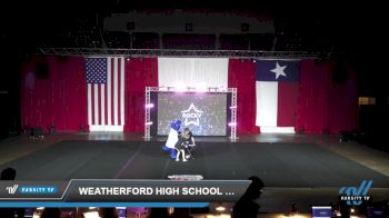 Weatherford High School - Mascot-Rocky [2022 Mascot 12/11/2022] 2022 NCA State of Texas Championship