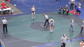 157 lbs Semifinal - Aaron Bowers, Northern Bedford vs Ryan McMillan, Wilson Southern