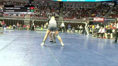 1A-285 lbs Cons. Round 2 - Matthew Praska, Riceville vs JD Sadler, Jesup