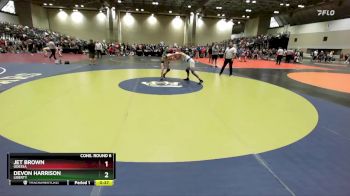 126 lbs Cons. Round 6 - Jet Brown, Odessa vs Devon Harrison, Liberty