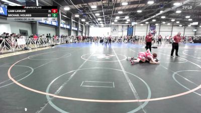 126 lbs Consi Of 16 #2 - Liam Lawler, PA vs Michael Holmes, MD