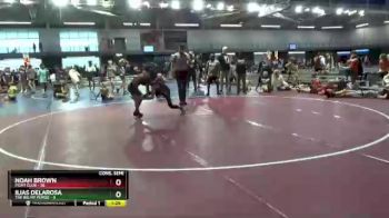 90 lbs Cons. Semis (16 Team) - Ilias Delarosa, The Big MF Purge vs Noah Brown, Fight Club