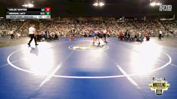 G5A-235 lbs 1st Place Match - Chloe Vawter, LITTLE AXE (Girls) vs Abagail Lacy, OOLOGAH-TALALA (Girls)