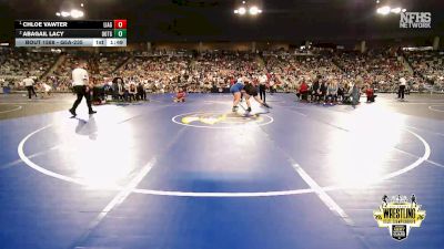 G5A-235 lbs 1st Place Match - Chloe Vawter, LITTLE AXE (Girls) vs Abagail Lacy, OOLOGAH-TALALA (Girls)