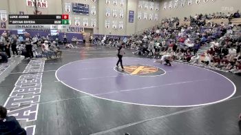 126 lbs 7th Place Match - Bryan Rivera, Waukesha West vs Luke Johns, Montgomery Bell Aca.